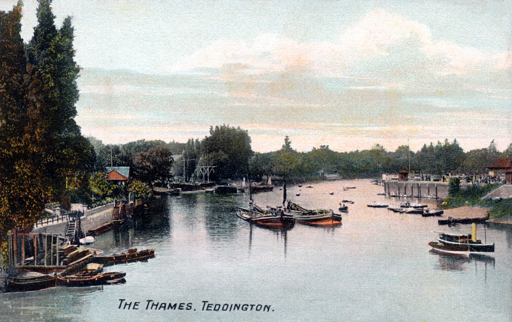 Teddington,river view